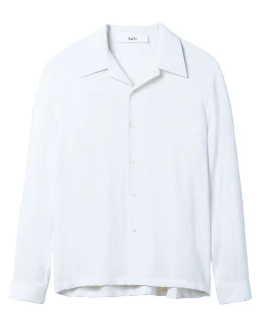 Séfr Rampoua Overhemd in het White voor heren