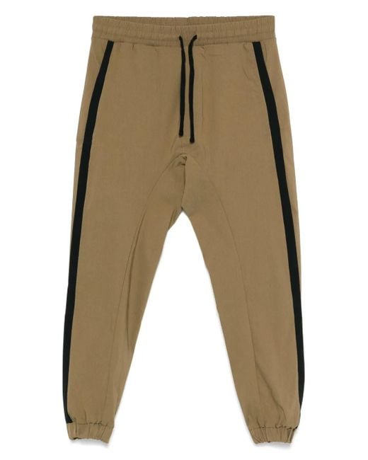 Thom Krom Natural Side-Stripe Track Pants for men