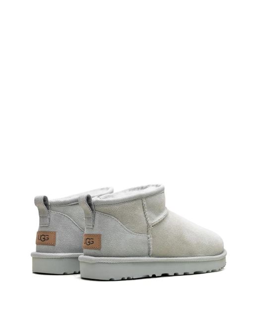 Ugg Gray Classic Ultra Mini "Goose" Boots