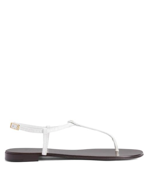 Giuseppe Zanotti White Doriaane Sandals