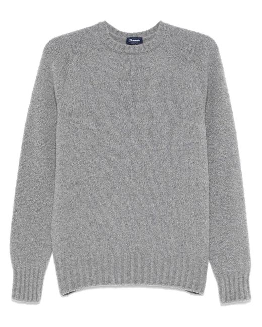 Drumohr Klassischer Pullover in Gray für Herren
