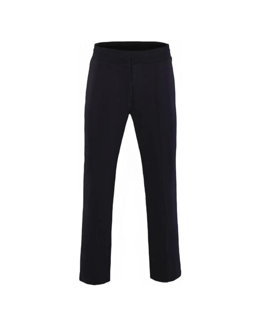 Moorer Blue Drawstring Trousers for men