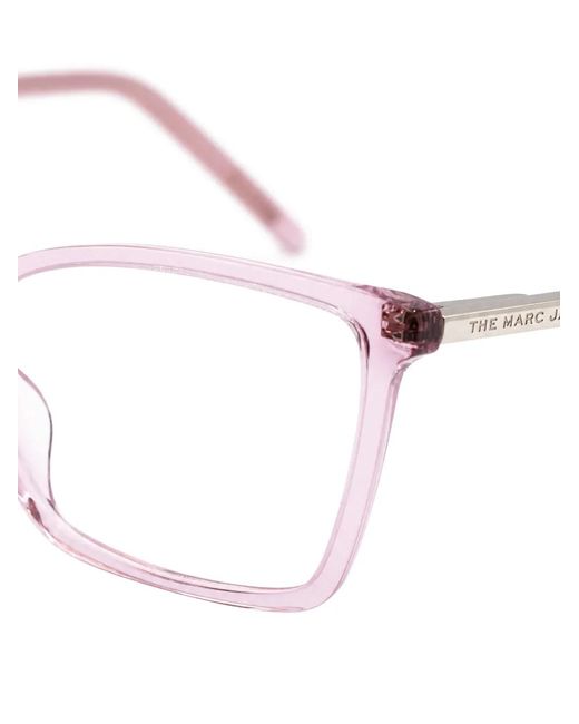 Marc Jacobs Natural Brille Mit Eckigem Gestell