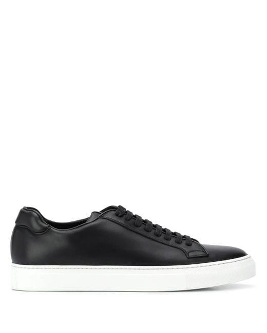 Scarosso Black Low-Top Sneakers for men