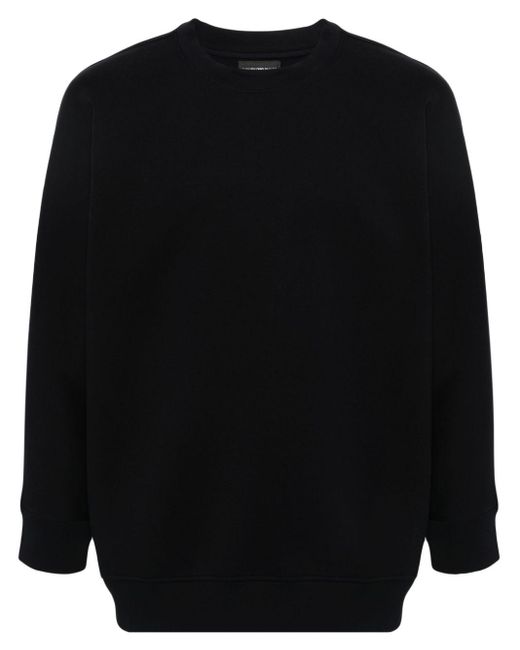 メンズ Emporio Armani ロゴ スウェットシャツ Black