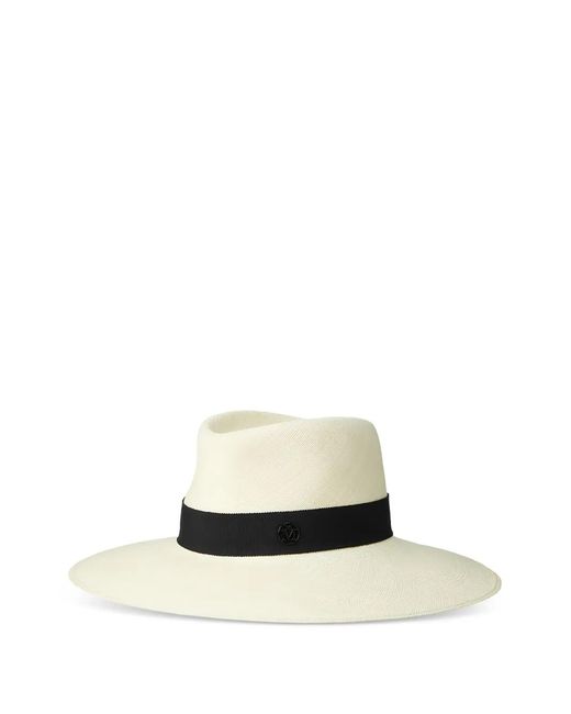 Maison Michel White Charles Hat