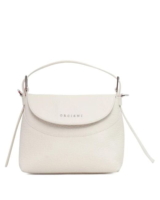 Orciani Natural Small Nana Calfskin Leather Tote Bag