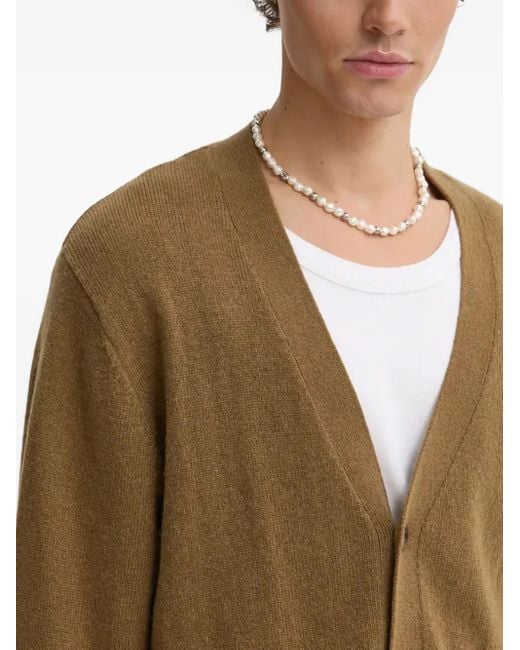 Levi's Green Button Pocket Cardigan for men