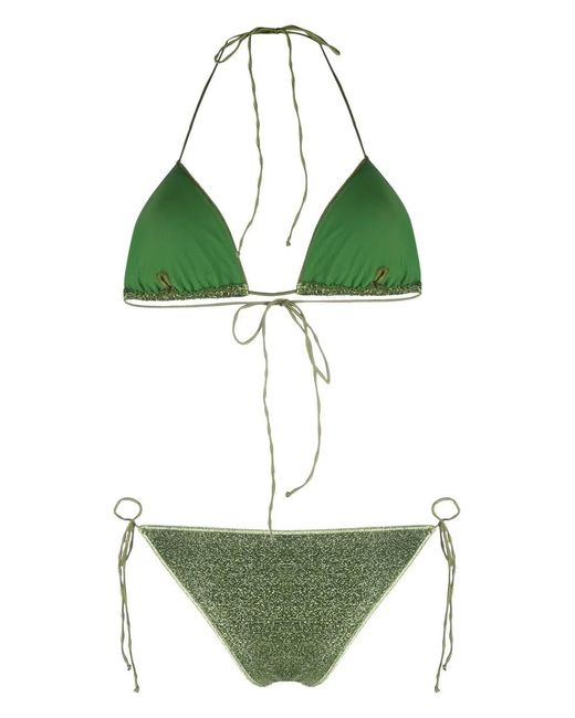 Oseree Bikini Met Sterrenprint in het Green
