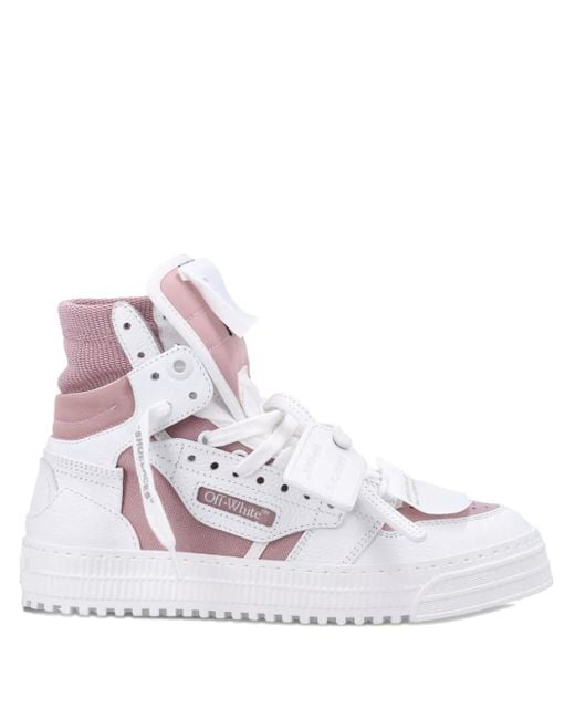 Off-White c/o Virgil Abloh White Court 3.0 High-Top-Sneakers