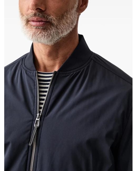 Joop! Blue Zip-Up Bomber Jacket for men