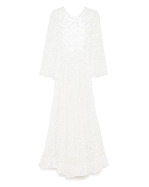 Parlor デコラティブ ドレス White
