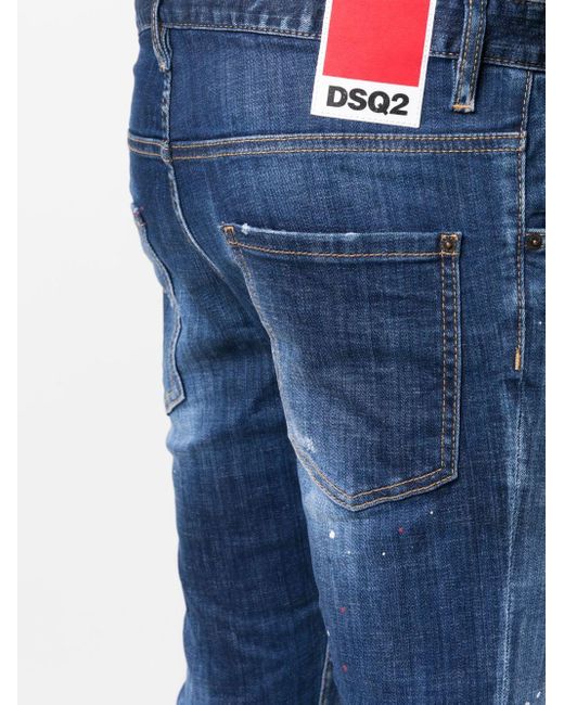 DSquared² Jeans im Distressed-Look in Blue für Herren