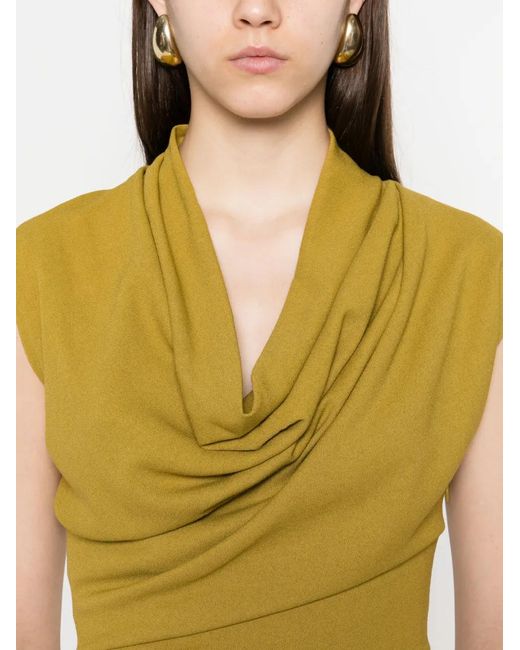 TOVE Yellow Babette Maxi Dress
