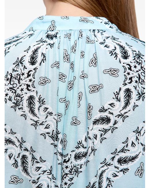 Zadig & Voltaire Blue Tink Shirt