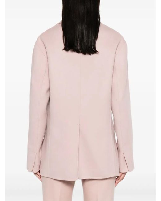 Chaqueta con doble botonadura Ermanno Scervino de color Pink