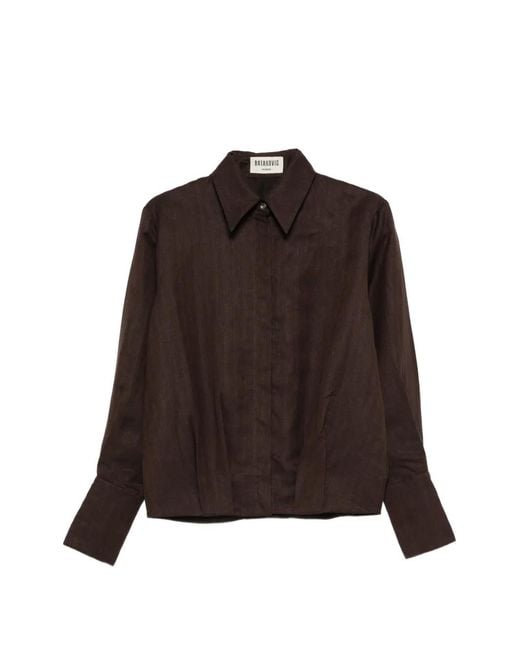 BATAKOVIC Belgrade Brown Buttoned Shirt