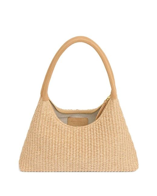 Mansur Gavriel Natural Mini Candy Woven Shoulder Bag