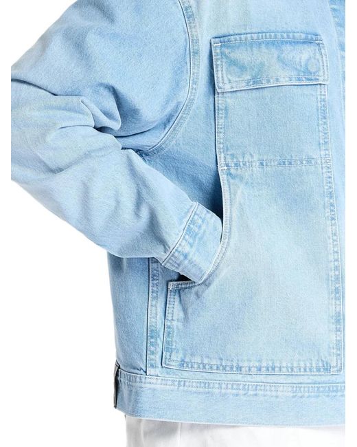 Vans Blue X Mcavoy Patch-Detail Jacket for men