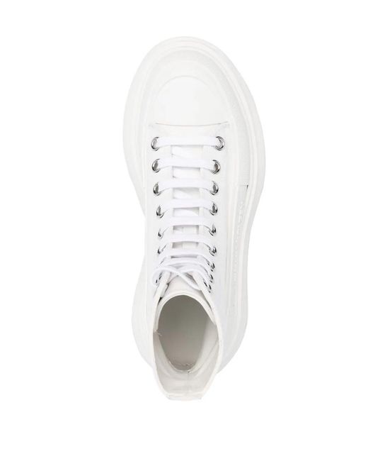McQueen White High-top Sneakers
