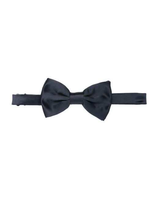 Lady Anne Blue Satin Silk Bow Tie for men