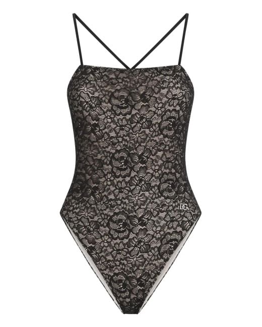 Dolce & Gabbana Black One-Piece