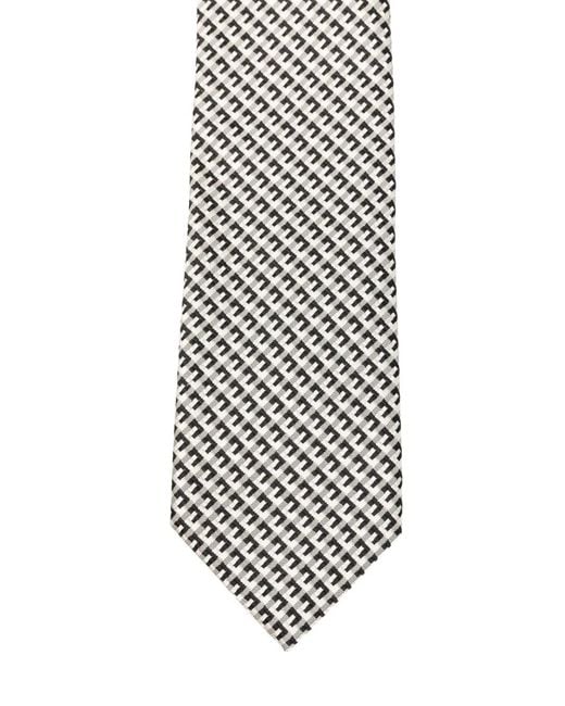 Tom Ford White Patterned Tie for men