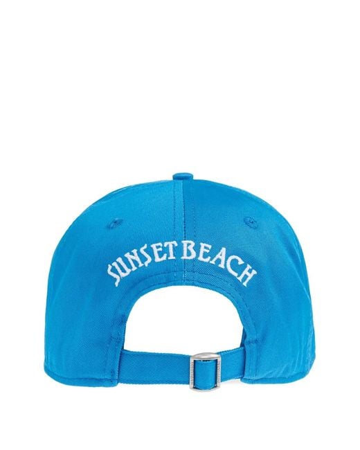 DSquared² Blue Patch Baseball Cap for men