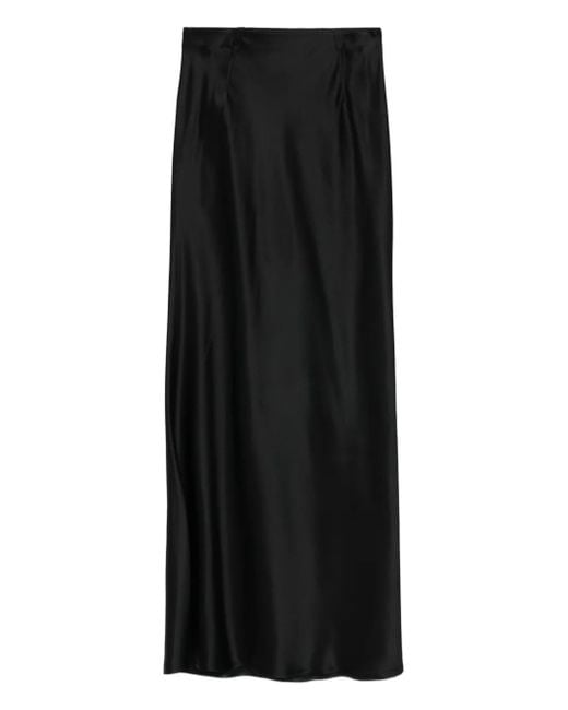 frenken Black Base Flowy Seam Skirt