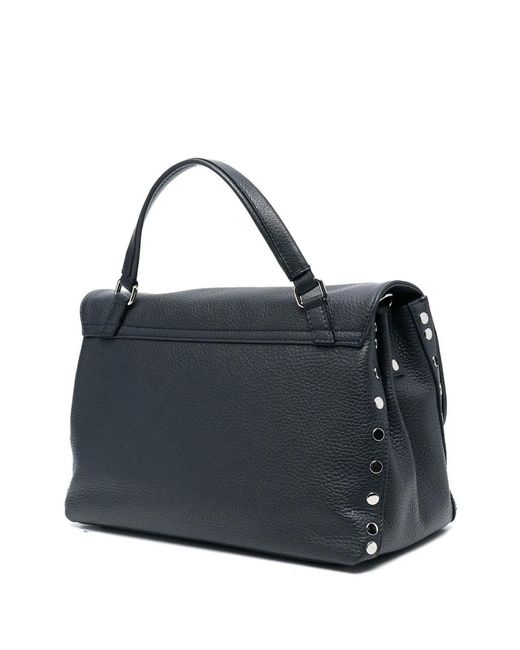 Zanellato Blue Small Postina Cross Body Bag