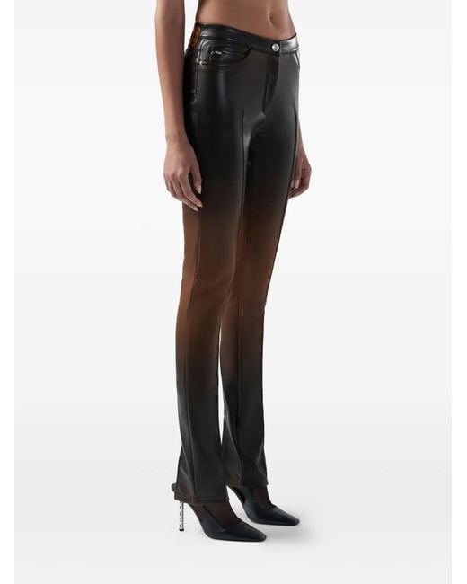 Gcds Broek Met Logopatch En Split in het Gray