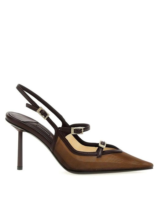 Le Silla Brown Morgana Pumps