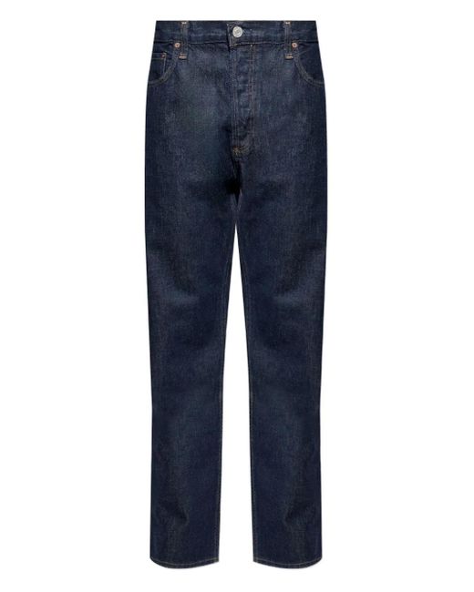 Agolde Blue Magnus Buttoned Jeans for men