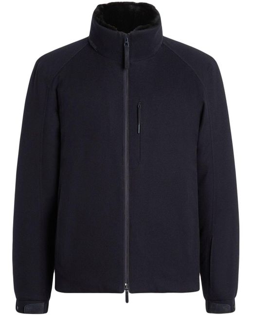 Ermenegildo Zegna 12milmil12 Padded Ski Jacket in Blue for Men | Lyst