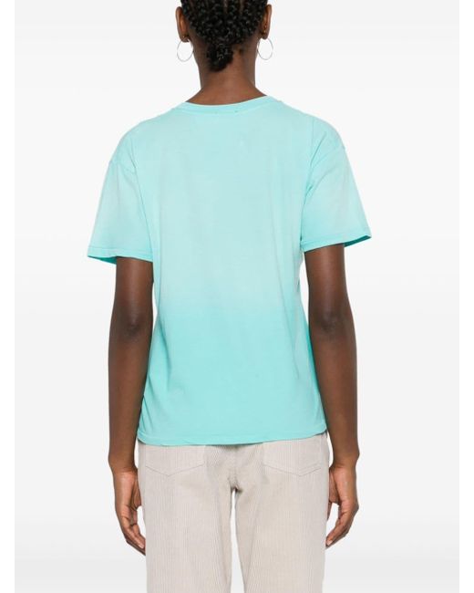 T-shirt en coton à logo imprimé Polo Ralph Lauren en coloris Blue
