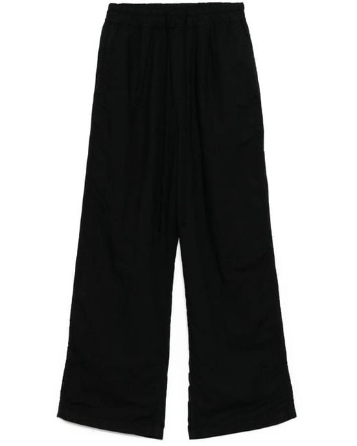 Thom Krom Black Straight Trousers