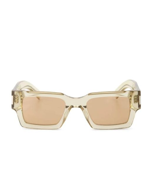Saint Laurent Natural Transparent Sunglasses