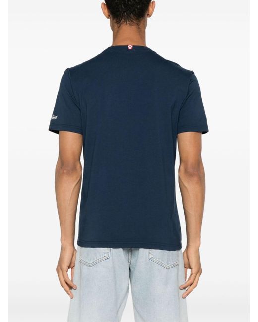 X Gin t-shirt Mare à motif brodé Mc2 Saint Barth pour homme en coloris Blue