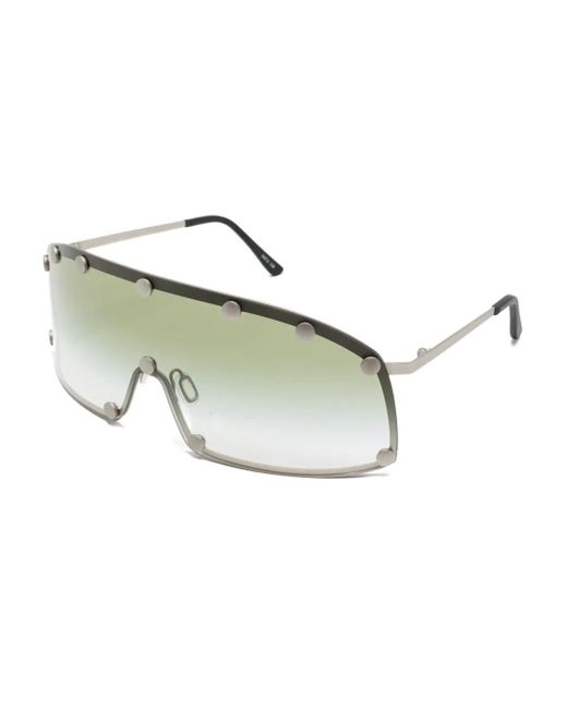 Rick Owens Metallic Studded Sunglasses