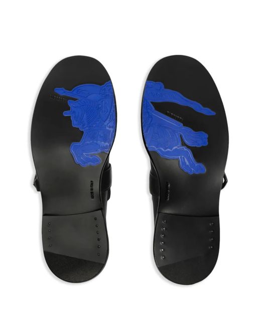 Burberry Black Cobble Loafers for men