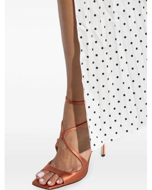 Jimmy Choo Pink Azia 95 Strappy Sandals