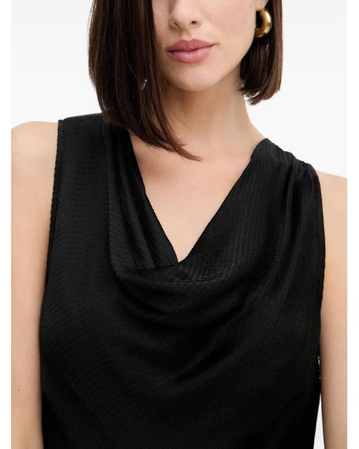 Twinset Black Cowl-Neck Top
