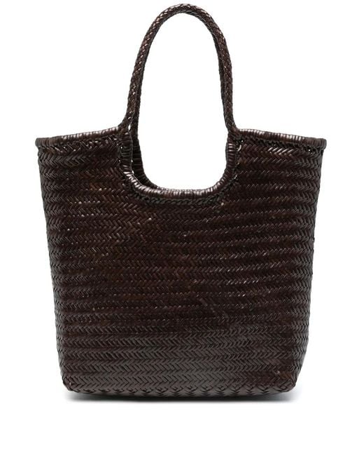 Borsa Tote Diagonal Triple Jump di Dragon Diffusion in Black