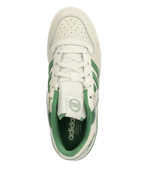 Adidas Green Forum Low Cl Sneakers for men