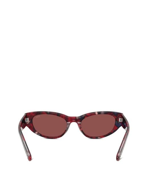 DIESEL Pink Lunettes De Soleil À Monture Papillon