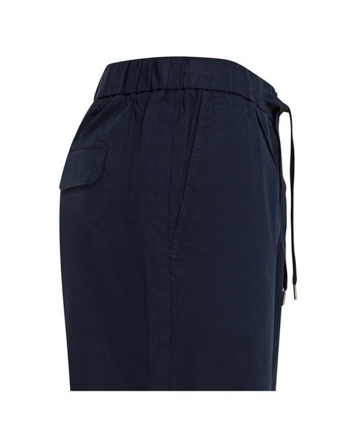 Sun 68 Blue Drawstring Shorts for men