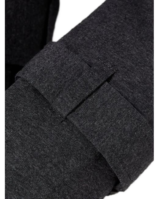 Norma Kamali Black Belted Trench Coat
