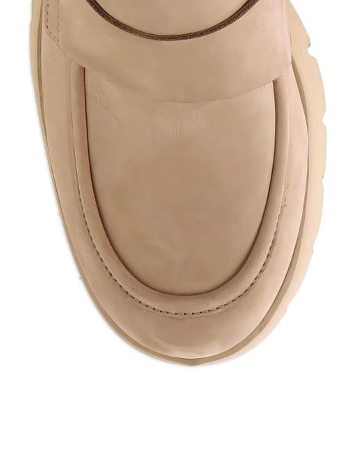 Högl Brown Finn Chunky-Sole Loafers