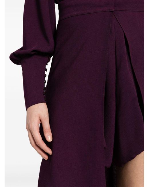 Robe-chemise à jupe détachable Olympiah en coloris Purple