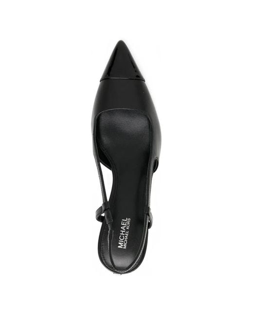 Michael Kors Black Alora Slingback Pumps